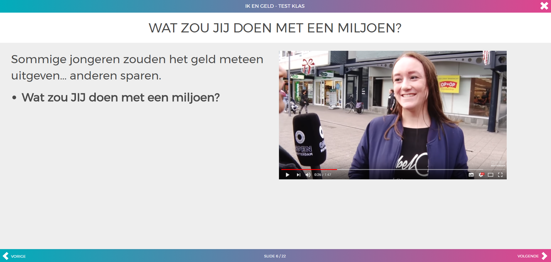 ik & Geld - lespakket financiële educatie